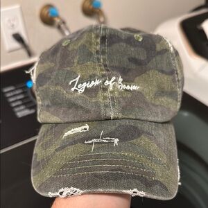 1st Phorm Camo Legion of Boom Distressed Cap